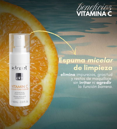 Vitamina c Micelar Foam Cleanser IDRAET