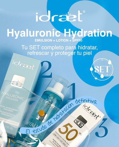 ¡PROMO! Hyaluronic Hydration Set + Neceser de regalo - Idraet