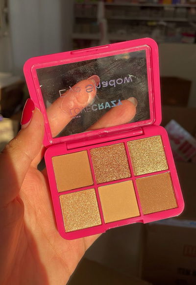 Paleta x6 sombras Eye Shadow - Love Crazy Tejar TONO 2