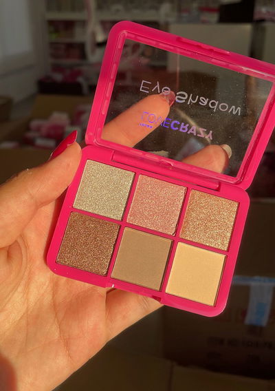 Paleta x6 sombras Eye Shadow - Love Crazy Tejar TONO 1