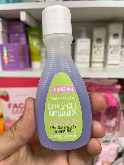 Quitaesmalte Fortalecedor 50ml - Thelma & Louise