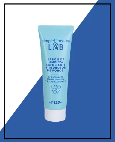 Jabón de limpieza exfoliante y reductor de poros (PIELES MIXTAS Y GRASAS)