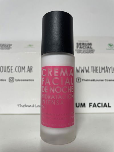 Crema facial de noche hidratación intensa - Thelma & Louise
