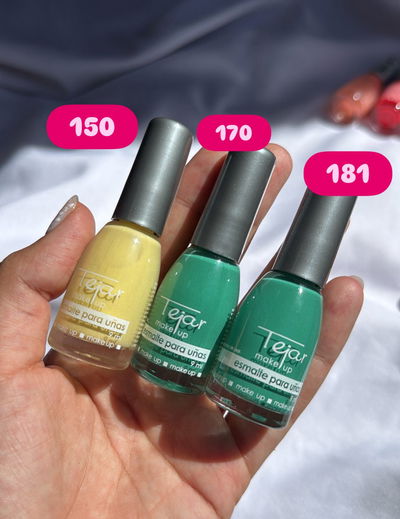Esmaltes Coloridos - Tejar (Tonos 150, 170, 181)