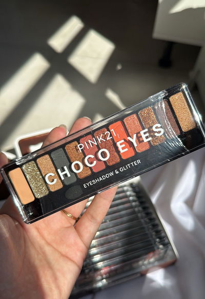 Paleta x12 sombras Choco Eyes - Pink 21 (TONO 1)