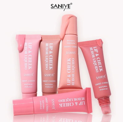 Rubor 2 en 1 Mejillas y Labios - Saniye