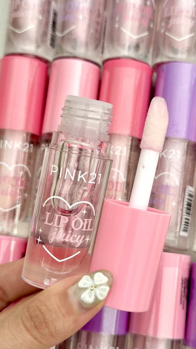 Lip Oil Juicy aplicador gordito - Pink 21