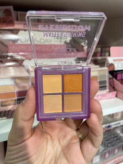 Paleta de sombras x4 Tono 3 - Tejar