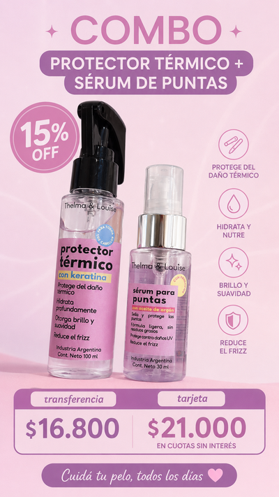 PROMO - Protector termico TyL + Serum para puntas