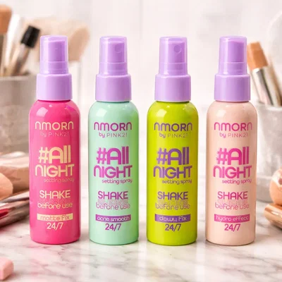 Fijador de Maquillaje en Spray Amora by Pink 21 #AllNight