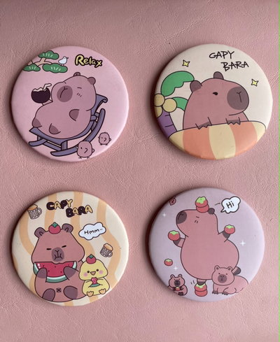 Espejos de cartera Capybara