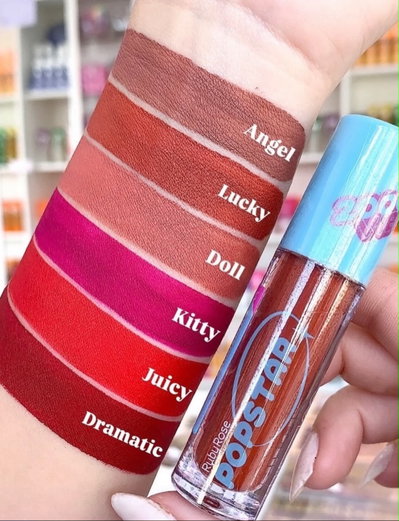 Labial liquido intransferible Pop Star - Ruby Rose