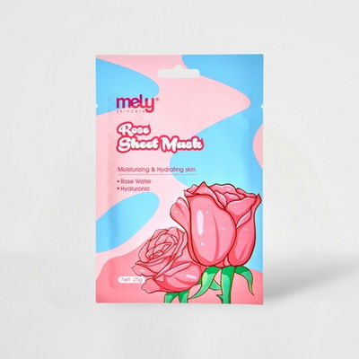 MASCARILLA HIDRATANTE CON EXTRACTO DE ROSAS - Mely
