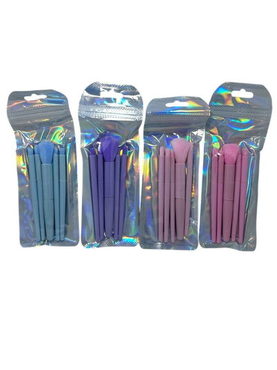 Set x5 brochas MINI pocket coloridas