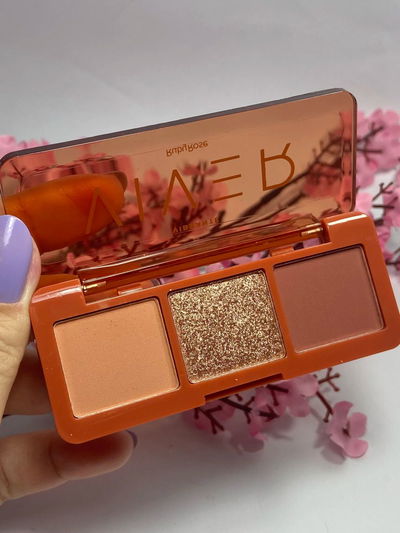 Trio de sombras Viver - Ruby Rose Tono Vibrante