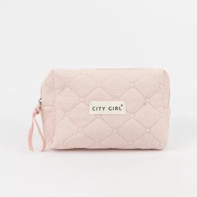 Porta cosmeticos rosa - City Girl