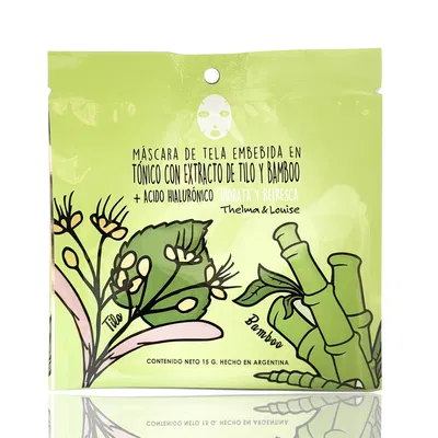 MASCARA FACIAL DE TELA TILO Y BAMBOO - THELMA & LOUISE