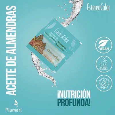 Aceite De Almendras Nutricion Profunda 4ml- Estereocolor