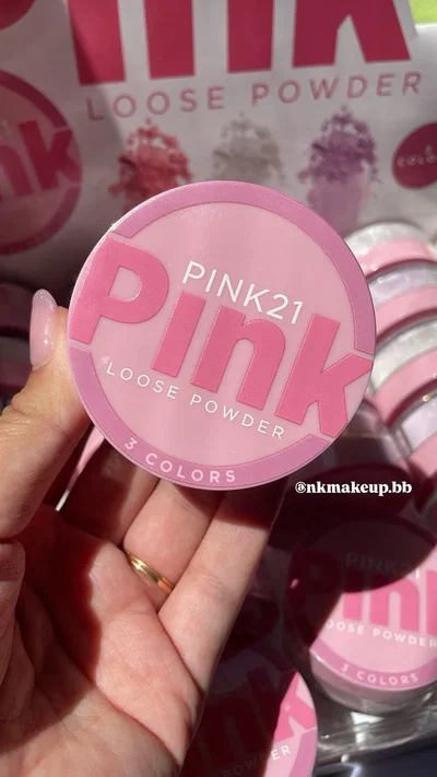 Polvo translucido x3 tonos - Pink 21