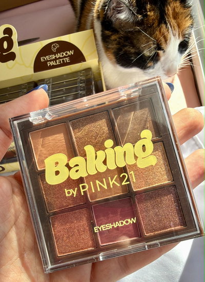 Paleta x9 sombras Baking - Pink 21 TONO 4