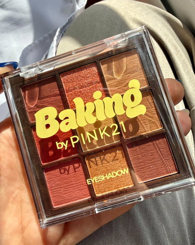 Paleta x9 sombras Baking - Pink 21 TONO 3