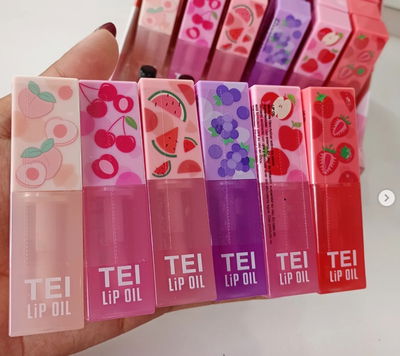🍑🍓 TEI Lip Oil – Hidratación frutal con brillo irresistible 🍒🍉