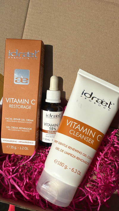 Combo Vitamin C ANTIOXIDANTE - Piel luminosa y sin manchas