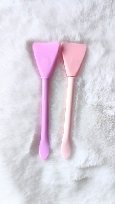 Espatula con cuchara para mascarilla City Girl