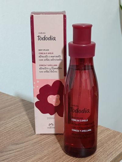 Body splash Tododia cereza y avellana- 200 ml - Tododia