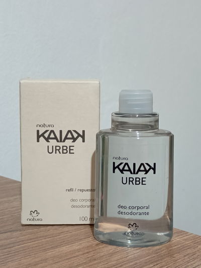 Spray corporal perfumado masculino kaiak urbe Repuesto - 100 ml - Kaiak