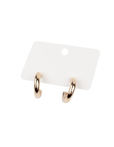 Aro argolla chunky gold