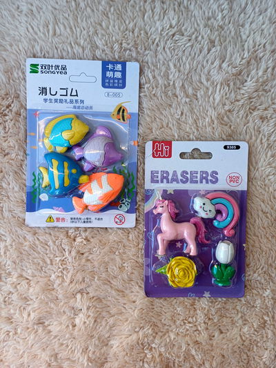 Set de gomas