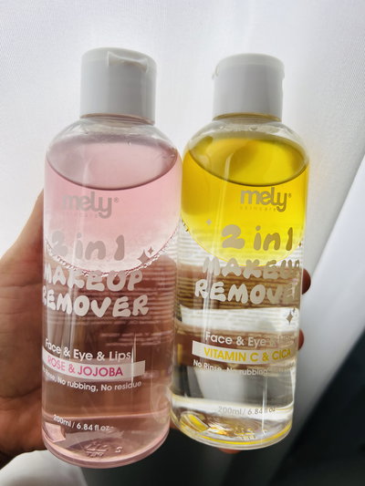 Agua micelar Desmaquillante 2en1 Mely