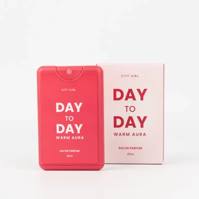 Perfume de cartera DAY TO DAY–WARM AURA 20ml CITY GIRL