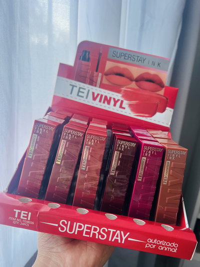 Labial liquido matte vinyl larga duracion TEI