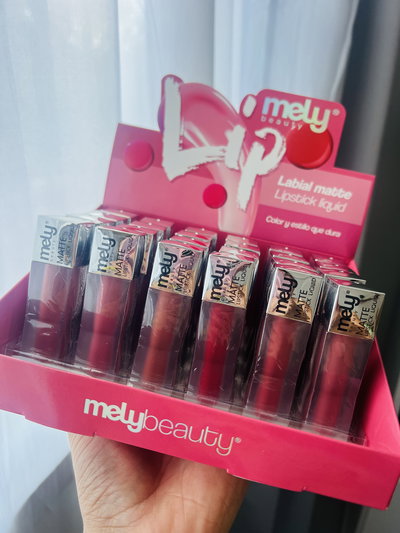 Labial Liquido Matte larga duracion Mely
