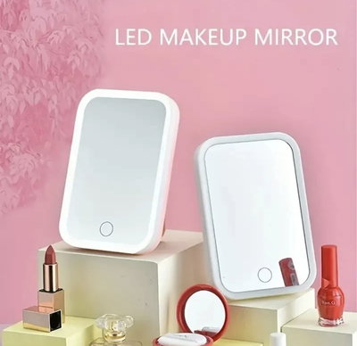 Espejo de maquillaje Táctil Luz Led usb