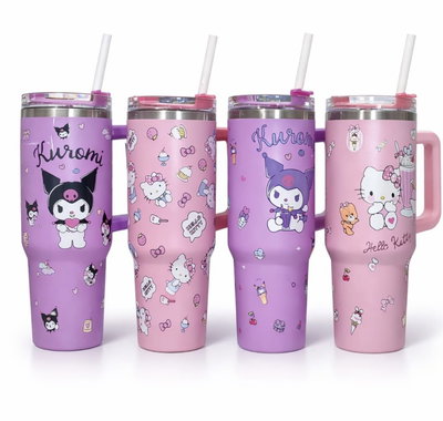 Quencher kitty/ kuromi