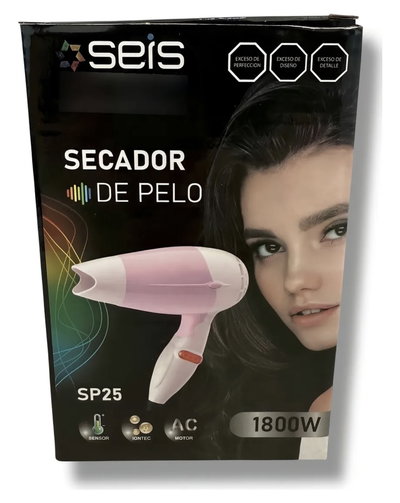 Secador de pelo plegable mini