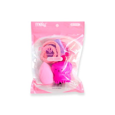 Set de esponjitas+pulpito+colitas Mely