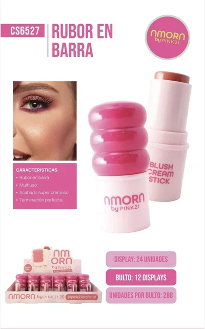 Rubor en crema Pink 21