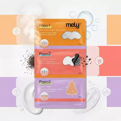 Removedor de puntos negros 3 pasos Mely