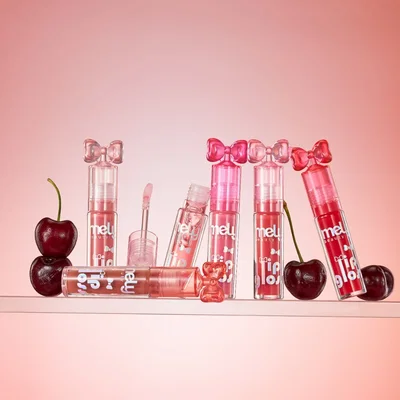 Lip gloss Girl tapa moñito Mely x3