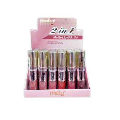 Labial matte 2en1 Mely x3