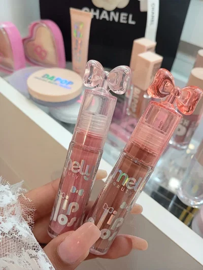 Lip gloss Girl tapa moñito Mely