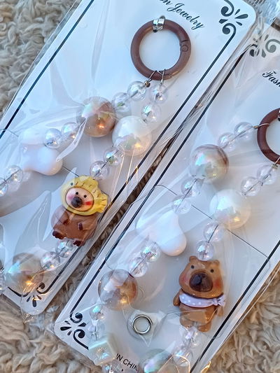 Llavero para celular capibara 