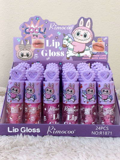 Gloss Labubu corazon