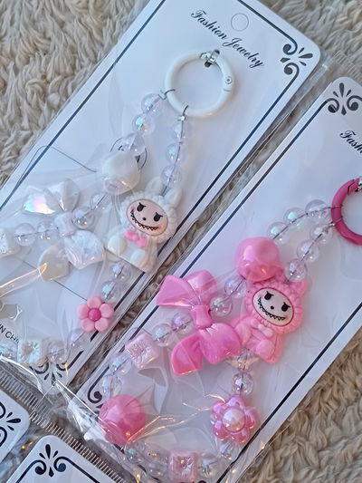 Llavero para celular labubu 