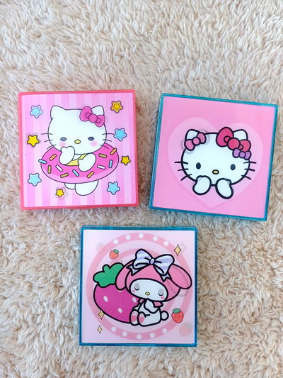 Paleta de sombras sanrio 3D