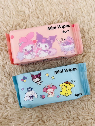 Toallitas Húmedas desmaquillantes sanrio 